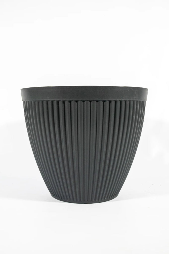 Roman Planter – Charcoal (42 x 35 cm) - image 02