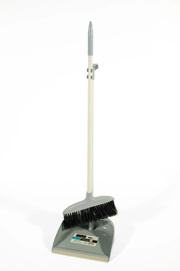 Dustpan & Broom Set – Grey - image 01