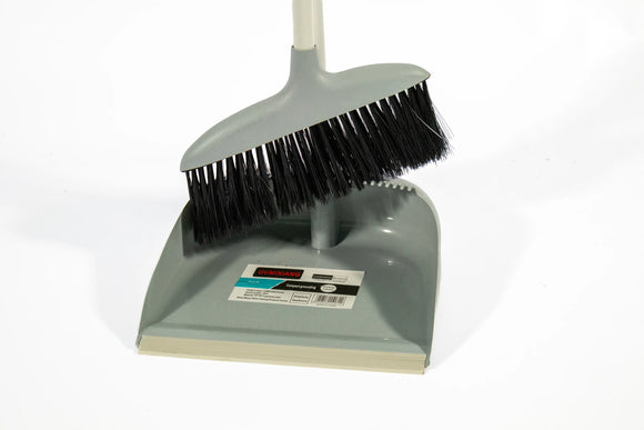 Dustpan & Broom Set – Grey - image 03