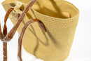 Sisal-Style Bag with Lace – Off White - image 03