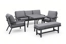Plato Patio Set – 5-Piece, Black & Grey - image 02