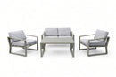 Pluto Patio Set – 4-Piece, Grey - image 01
