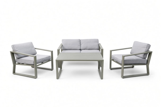 Pluto Patio Set – 4-Piece, Grey - image 01