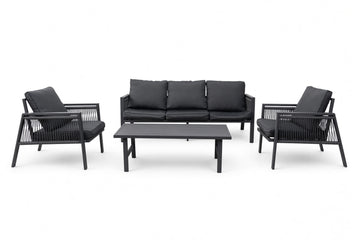 Zara Patio Set – 4-Piece, Grey - image 01