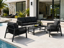 Zara Patio Set – 4-Piece, Grey - image 01