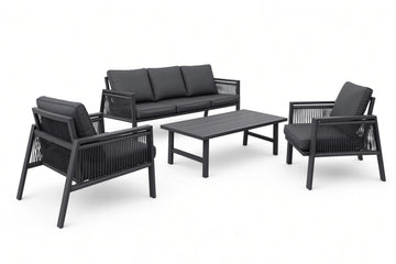 Zara Patio Set – 4-Piece, Grey - image 02