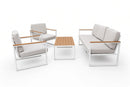 Amy Patio Set – 4-Piece, White - image 01