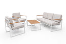 Amy Patio Set – 4-Piece, White - image 02