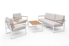 Amy Patio Set – 4-Piece, White - image 02