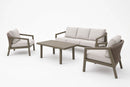 St Helena Patio Set – 4-Piece, Taupe & Beige - image 02