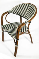 Afriq Chair – White & Black - image 02