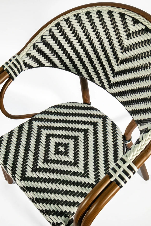Afriq Chair – White & Black - image 03