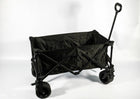 Large-Wheel Foldable Trolley with Cover – Black - image 01