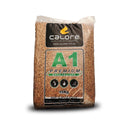 Image of a CALORE A1 Premium Grade Wood Pellets For Pellet Fireplaces 15kg 1