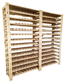 CTS 2-Bay Wine Rack DIY-Kit 1744mm High-1