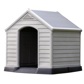 Keter Dog House Stone Grey