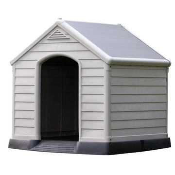 Keter Dog House Stone Grey