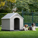 Keter Dog House Stone Grey-3