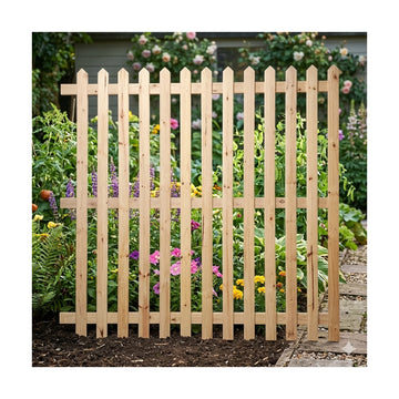CTM Wooden Picket Fencing 1800 x 1800 x 16 Untreated - image 02