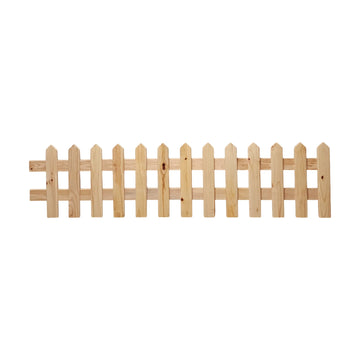 CTM Wooden Picket Fencing 1800 x 450 x 16 Untreated - image 01