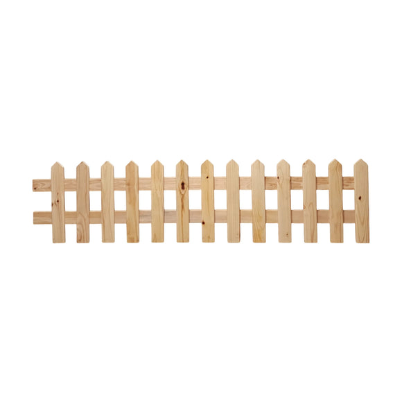 CTM Wooden Picket Fencing 1800 x 450 x 16 Untreated - image 01