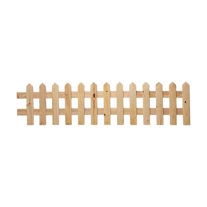 CTM Wooden Picket Fencing 1800 x 450 x 16 Untreated - image 01