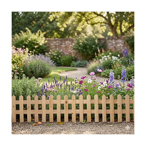 CTM Wooden Picket Fencing 1800 x 450 x 16 Untreated - image 02