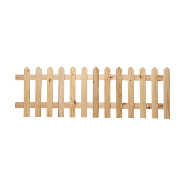 CTM Wooden Picket Fencing 1800 x 600 x 16 Untreated - image 01