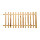 CTM Wooden Picket Fencing 1800 x 900 x 16 Untreated - image 01
