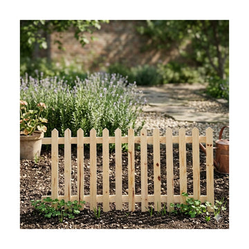 CTM Wooden Picket Fencing 1800 x 900 x 16 Untreated - image 02