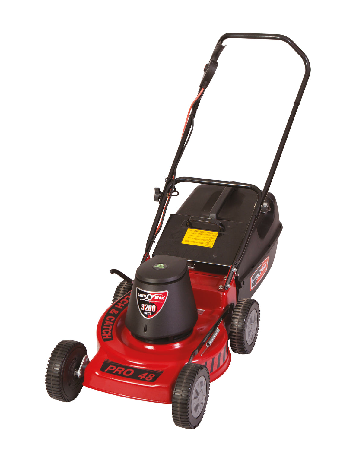 Lawnstar Electrical Lawn Mower 3200w, 48cm + 35m Cable, Pro48 LSMP 3248 ...