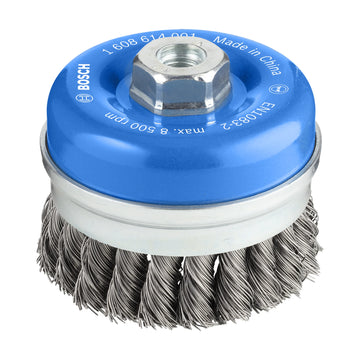 PRO Metal heavy Cup Brush, 90 x 0.5 mm, Thread - image 01