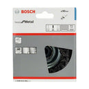 PRO Metal heavy Cup Brush, 90 x 0.5 mm, Thread - image 02