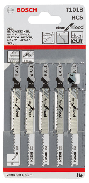 Jigsaw blade T 101 B 5pc