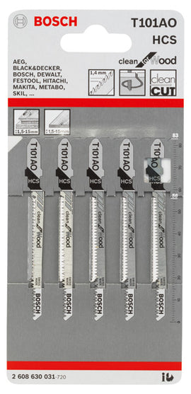 Jigsaw blade T 101 AO - 0