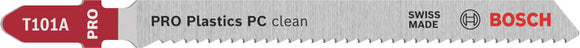 PRO Plastics PC clean T101A Jigsaw Blade, 100 mm, 5 pcs