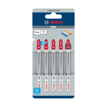 PRO Plastics PC clean T101A Jigsaw Blade, 100 mm, 5 pcs - image 02