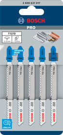 PRO Alu T127D Jigsaw Blade, 100 mm, 5 pcs-2