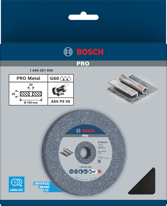 Grinding wheel for GBG 35-15, 150 mm, 32 mm, 60