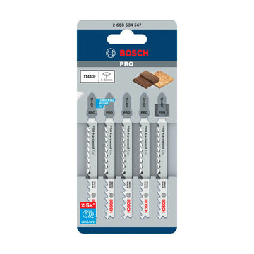 PRO Hardwood fast T144DF Jigsaw Blade, 100 mm, 5 pcs - image 02