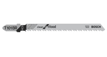 Jigsaw blade T 101 BR 
5 pc (clean surface)