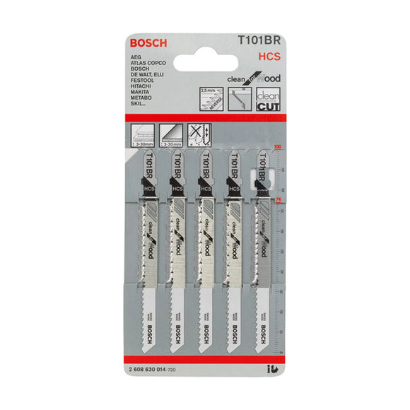 Jigsaw blade T 101 BR 
5 pc (clean surface) - image 02