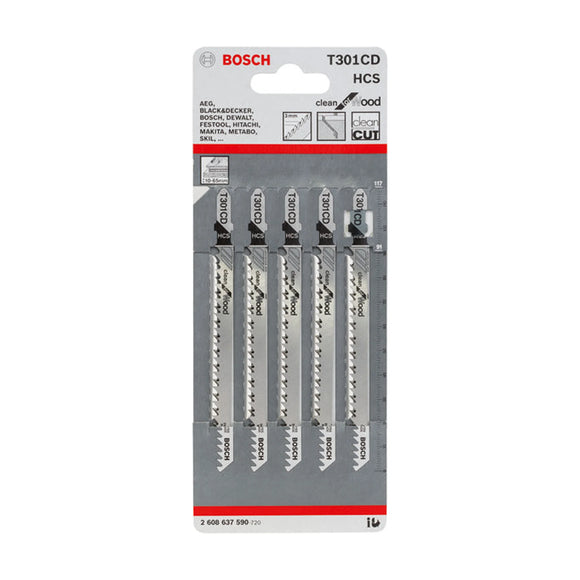 Jigsaw blade T 301 CD
 5 pc - image 02