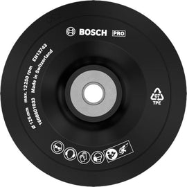 Backing pad 125 mm, 12 500 rpm