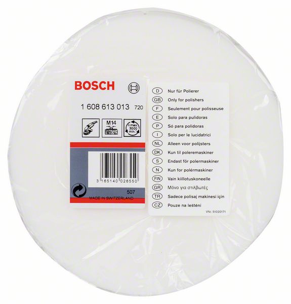 Polishing sponge for polishers, M14, 160 mm
