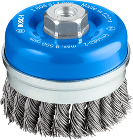 PRO Metal heavy Cup Brush, 90 x 0.8 mm, Thread