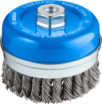 PRO Metal heavy Cup Brush, 100 x 0.8 mm, Thread