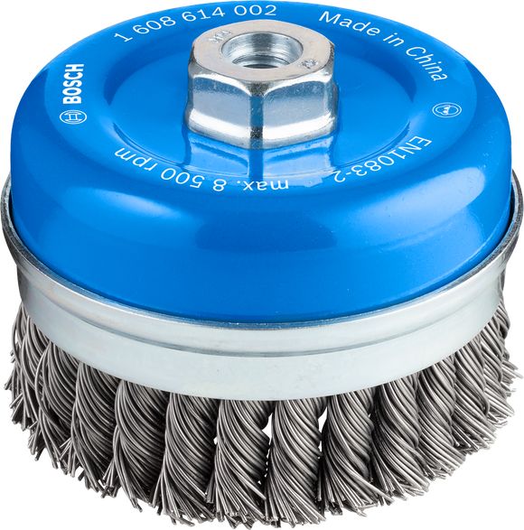 PRO Metal heavy Cup Brush, 100 x 0.8 mm, Thread
