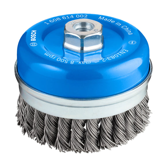 PRO Metal heavy Cup Brush, 100 x 0.8 mm, Thread - image 01