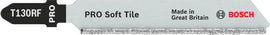 PRO Soft Tile T130RF Jigsaw Blade, 83 mm, 3 pcs
